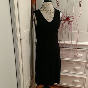 🎀Liz Claiborne Petites black stretch dress Sz S